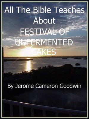 cover image of FESTIVAL OF UNFERMENTED CAKES